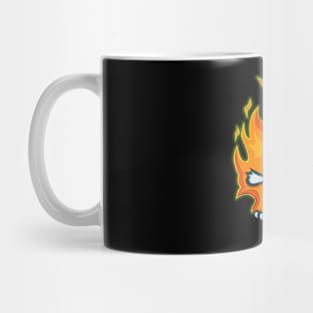 Flame Skull Mug